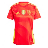 Spain Replica Home Shirt Ladies Euro 2024 Short Sleeve